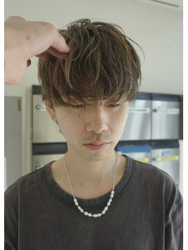 ネクストフォーヘアー(NEXT for hair) デザインカラー　ハイライト　メンズショート