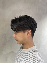 ニコ トウキョウ ヨコハマ(nico)&nbsp;メンズセンターパートウルフセンターパートニュアンスパーマ襟足