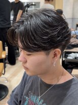 レイズ 名古屋駅(RAYS)&nbsp;ニュアンスフェザーパーマ毛流れセンターパート h