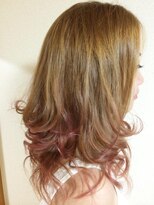 クレア ヘアー アーバン 本店(CREA hair urban)&nbsp;セクションカラー♪ピンク