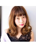 【sketcH.】好印象なゆるふわ無造作セミディ