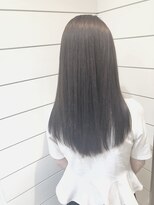 ネオリーブ アンド 渋谷店(Neolive &)&nbsp;【Neolive & 渋谷店】艶のあるストレートラベンダーカラー