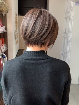 ジアン バイ ミルボン NU茶屋町+(GIEN by milbon) クセのある方でもできるショートスタイル☆