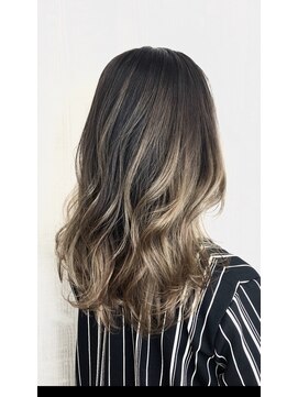 ラッズプラスエイチ(Lads+h) 【Lads+h 】バレイヤージュ/ハイトーンベージュ