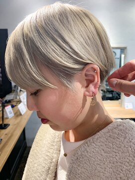 ヴェルダ 池袋店(verda) ホワイトベージュ×センシュアルショート*fukuda