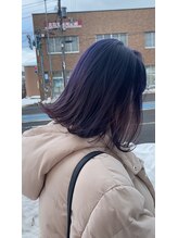 ヘアービーハッピー デコ(Hair be Happy DeCo) ブルーバイオレット