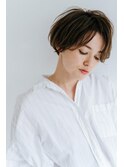 【noah ecle】グレージュ似合わせショート