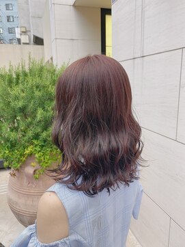 アンフィドットドゥルドゥ(AnFye.dueldo) 【Anfye.dueldo】ブリーチなしのピンクブラウン♪