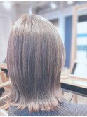 【大人かわいいヘア】外はねロブ