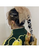 ディディ イック(didi ic)&nbsp;着物・個性的成人式ヘア