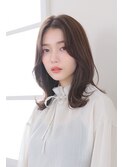 大人可愛い 20代30代40代 韓国ヘア 外ハネミディ 奈良 王寺