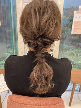 ヘアメイク マリア 福岡天神西通り(hair make MARIA) tomokamstyle01