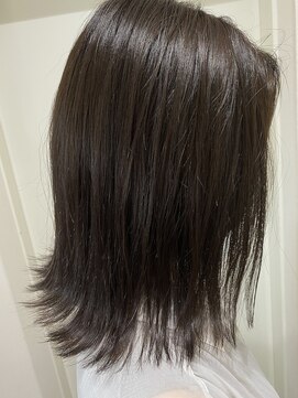 ルー(loup) カーキグレージュ/オリーブグレージュ/髪質改善/トリートメント