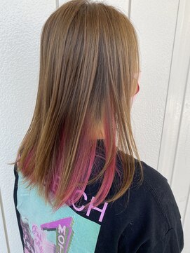 リアン 上尾店(Rien) ビタミンカラー/くびれヘア/マッシュ/メルティカラー/着物