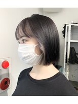 ココ 原宿(KOKO)&nbsp;【GUEST_STYLE 】 Blue Black       #ケアブリーチ#ダブルカラー