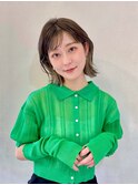 くびれヘア/くびれボブ/外ハネボブ/切りっぱなしボブ