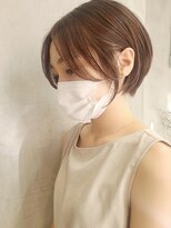 エリマ 調布(elima)&nbsp;大人ショートボブ/ショートヘア/イルミナカラーアッシュベージュ