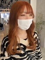 エイト ヘアサロン 渋谷本店(EIGHT)&nbsp;オレンジベージュ