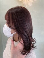 ジェムバイアルテフィーチェ(gem by artefice)&nbsp;ピンクバイオレット×甘めロブヘア