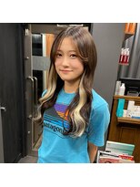 ボアップ 京橋店(boappu)&nbsp;#エクステ#イヤリングカラー#プルエクステ#ロングヘア