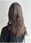 レイヤーカット/シアーブラウン