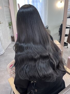 ラビス 浦和(Lovis) デザインカラー/レイヤーカット/ウェットヘア/夏のヘアアレンジ