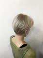 グラフィー(graphy) 【ホワイトベージュ】ハイトーンもお任せください！