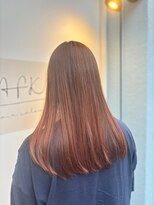 カフカ 亀有(KAfKA)&nbsp;ペールオレンジ/ハイライト