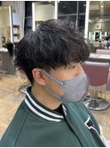 スパイキーショート/ジェットモヒカン/ショートバング/men's