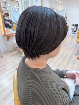 モリオ フロム ロンドン 成増店 【morio成増/児玉】くびれショート　黒髪