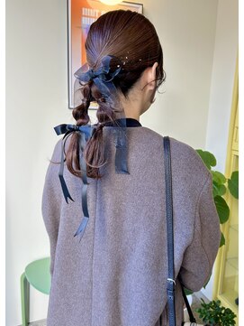 ヒントステーション(HINTSTATION) 〈浅草 半個室〉ヘアアレンジ/お呼ばれヘア