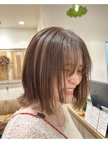 ヘアー テクニカ(hair Technica) 外ハネボブ