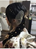 成人式編み下ろしスタイル