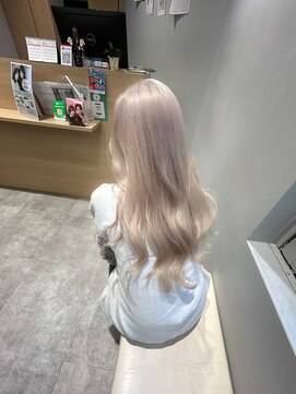 アヴァンス 京橋店(AVANCE) ハイライトカラーミルクティーベージュケアブリーチダブルカラー
