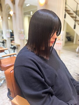 アンリー(Anree) 丸顔×外ハネボブ☆20代/30代/40代/50代