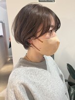 マイル 渋谷(mile)&nbsp;【SATSUKI】ソフトショートボブ/カーキベージュ
