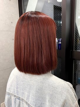 エンディアリング 東銀座(Endearing) ★レイヤーカット イメチェン 美髪 ホワイトブロンド