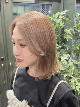 マーシュ(marshu) ブリーチデザイン♪ハイトーンベージュ【Hikaru】