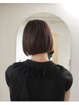 ロマリア 渋谷 渋谷宮益坂(Lomalia)&nbsp;乾かすだけでキマる髪/馴染むハイトーンケアカラーボブ