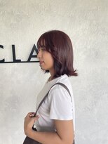 クラン ヘアーアンドスタジオ(CLAN hair & studio)&nbsp;ブラウンレッド