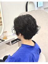 アイコニックナゴヤ(AIconic nagoya)&nbsp;ショート/ショートパーマ/グレージュ/楠原やすよ