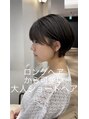 リノ ヘアー デザイン 河原町三条(Lino Hair Design)&nbsp;ショートスタイルお任せあれ！ベージュ系力ラーとも相性◎！