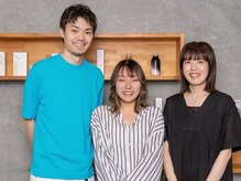 スターズユルリ(stars yuruli)の雰囲気（笑顔あふれる3人で皆さまをお迎えします。髪も心もリフレッシュ/）