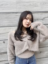 ロウスリー(Lowsly)&nbsp;顔まわりレイヤー韓国風顔まわりカット