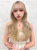 韓国レイヤー/ワインレッド/マロンベージュ/イメチェン/幡ヶ谷