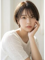 カモン(CAMON) 軽めショートボブ#ナチュラルブラウン