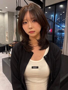 ラヴィズム 名駅店(LUVISM) ◎韓国ヘアー顔周りレイヤーおくれ毛前名駅名古屋駅前髪質改善