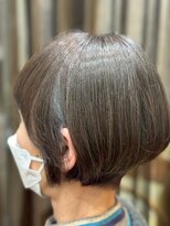 美容室ヒラトヤ 都南店&nbsp;大人美シルエットハンサムひし形奥行きショート☆刈り上げ女子
