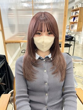 ユニカ(UNIKA) pink brown × レイヤー