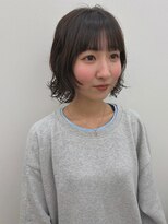 アニー 松戸(ANNI)&nbsp;着物ヘア/大人ガーリー/ダークアッシュ/似合わせカット/松戸駅